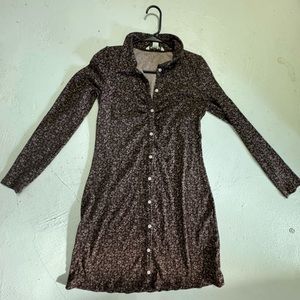 American eagle long sleeved dress